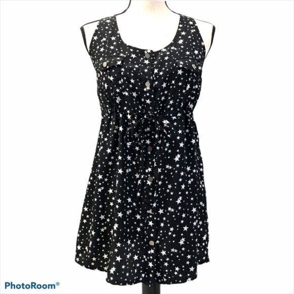 HOMAGE Tops - Hommage Sleeveless Tunic with a Tie Waist